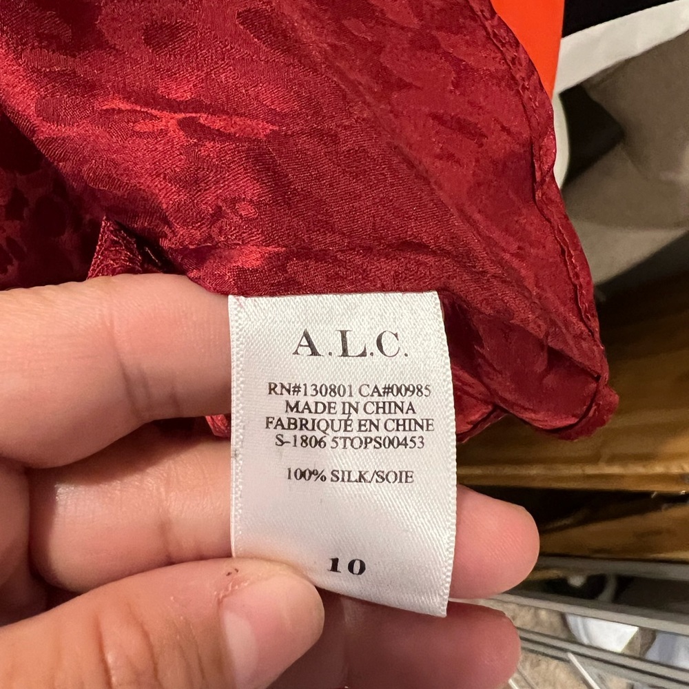 Silk Blouse, new without tags. 100 perfect silk. Never worn!